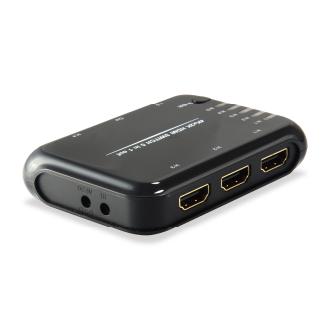 Adaptador / selector HDMI EQUIP 5 entradas 1 salida  con mando