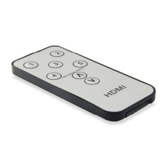 Adaptador / selector HDMI EQUIP 5 entradas 1 salida  con mando