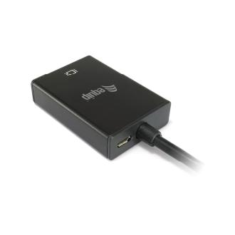 Adaptador Equip VGA Macho a HDMI hembra con Audio