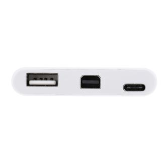 Adaptador Equip USB Tipo C a 1xMini DisplayPort 1xUSB-A 3.0 1xUSB-C PD 60W