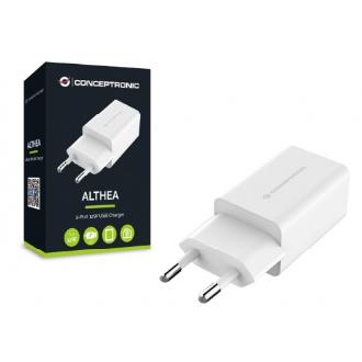 Cargador Conceptronic Althea 2xUSB 5V 12W