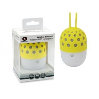 Altavoz Bluetooth Conceptronic con luces amarillo