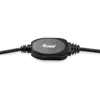 Cable extensor Equip USB-A 3.0 macho/hembra activo 10m negro