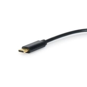 Adaptador Equip USB tipo C macho a 2xJACK 3.5mm (auricular y micrófono)