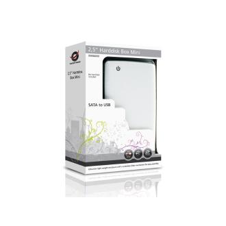Caja externa Conceptronic CHD2MUW 2.5" USB 2.0 blanco