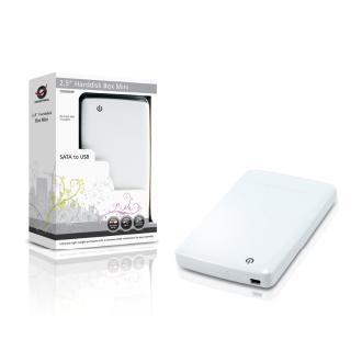 Caja externa Conceptronic CHD2MUW 2.5" USB 2.0 blanco