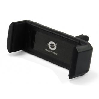 Cargador coche Conceptronic 5V 2xUSB + soporte móvil