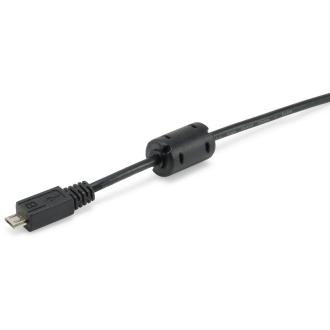 Cable Equip USB-A macho a Micro USB macho con ferrita 1.8m negro