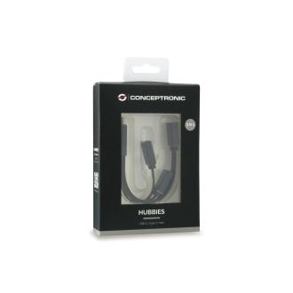 Hub USB tipo C Conceptronic 1p. USB 3.0/2p. USB 2.0