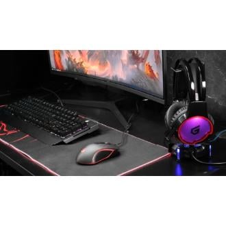 Teclado gaming mecánico Conceptronic RGB negro