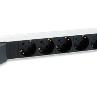 Regleta rack 19" 1U Equip 6 tomas con magnetotérmico