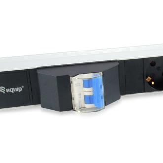 Regleta rack 19" 1U Equip 6 tomas con magnetotérmico