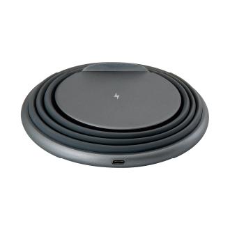 Cargador inalámbrico Conceptronic Qi 10W con soporte