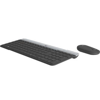 Teclado y ratón inalámbrico Logitech MK470 Slim