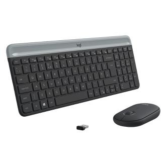 Teclado y ratón inalámbrico Logitech MK470 Slim
