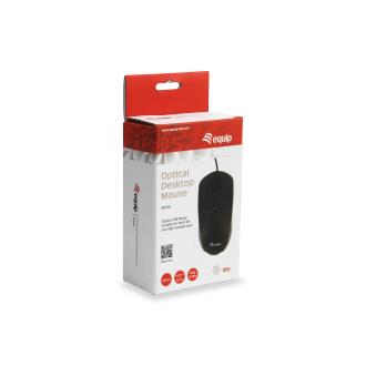 Ratón Equip Life 1000 DPI USB negro