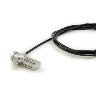 Cable de seguridad de portátil Equip Life con combinación 1.8m