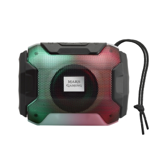 ALTAVOZ BLUETOOTH MARS GAMING 10W FM RGB NEGRO