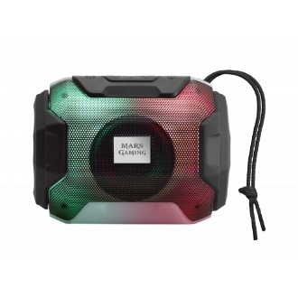 ALTAVOZ BLUETOOTH MARS GAMING 10W FM RGB NEGRO