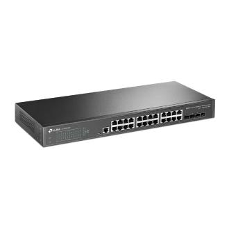 Switch Gestionable Jetstream Tp-link Sg3428xf 24p Gigabit Sfp L2+ Y 4 Ranuras Sfp+ De 10 Ge