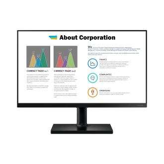 Monitor Samsung LF27T450FQRXEN 27" IPS DP HDMI pivotante