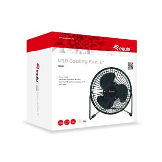 Ventilador USB Equip Life 6" negro