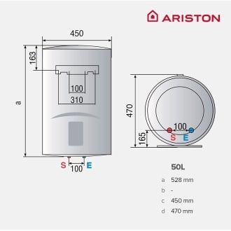 TERMO ARISTON LYDOS ECO 50L CLASIF.B