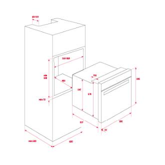 HORNO TEKA HSB610 NEGRO GT 41560114