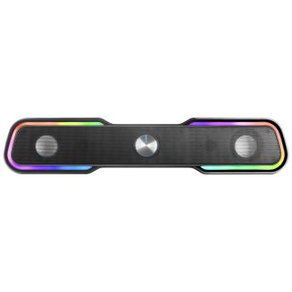 Barra de sonido Mars Gaming MSBX RGB 10W negro