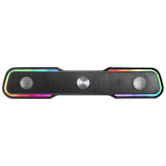 Barra de sonido Mars Gaming MSBX RGB 10W negro