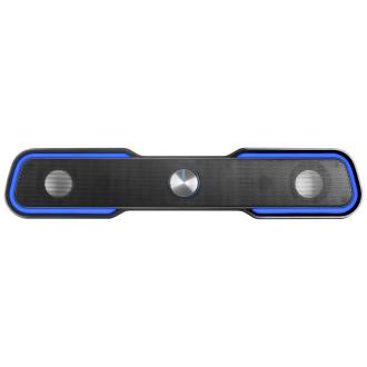 Barra de sonido Mars Gaming MSBX RGB 10W negro