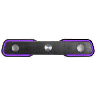 Barra de sonido Mars Gaming MSBX RGB 10W negro