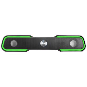 Barra de sonido Mars Gaming MSBX RGB 10W negro