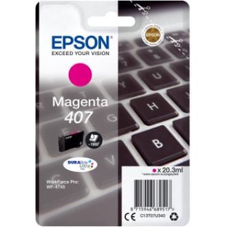 Cartucho original Epson 407 magenta