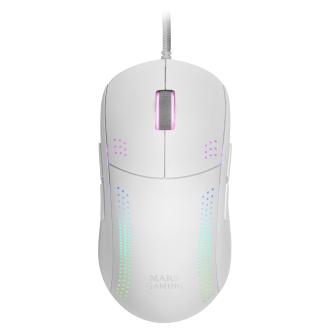 Ratón Mars Gaming MMPro RGB blanco