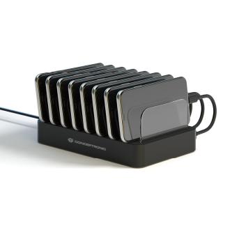 Estación de carga USB Conceptronic 6xUSB-A y 2xUSB tipo c 75W