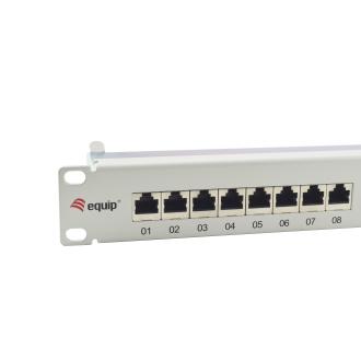 Patch panel 24 puertos Cat6A apantallado