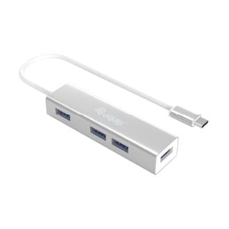 Hub USB tipo C 3.1 Equip Life 4 puertos USB 3.0 tipo A