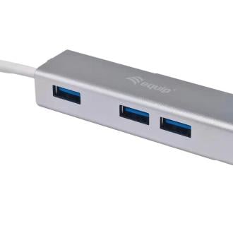 Hub USB tipo C 3.1 Equip Life 4 puertos USB 3.0 tipo A