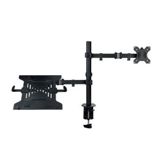 Soporte de mesa TooQ DB1200TN-B de 13" a 32" + portátil brazo