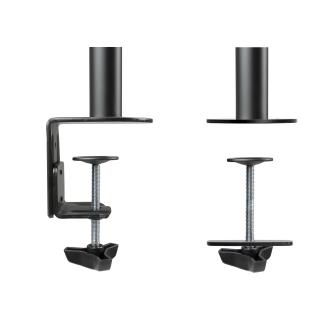 Soporte de mesa TooQ DB1200TN-B de 13" a 32" + portátil brazo