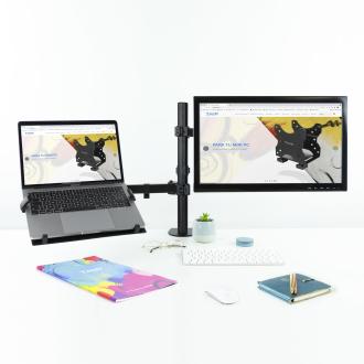 Soporte de mesa TooQ DB1200TN-B de 13" a 32" + portátil brazo