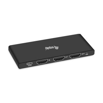Splitter HDMI 2.0 ultraslim 2 puertos Equip