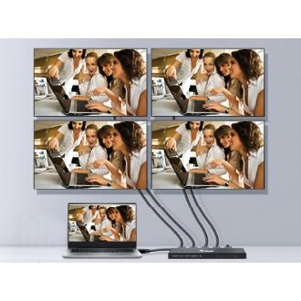 Splitter HDMI 2.0 ultraslim 4 puertos Equip