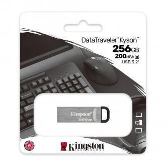 Memoria USB 3.2 Kingston Kyson 256GB plata