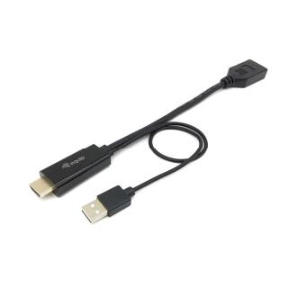 Adaptador Equip HDMI macho a DisplayPort hembra con alimentación