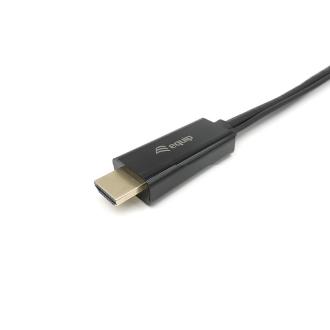 Adaptador Equip HDMI macho a DisplayPort hembra con alimentación