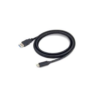 Cable Equip USB-A 3.2 macho a USB tipo C macho transferencia 5G 3A 2M negro