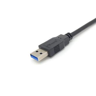 Cable Equip USB-A 3.2 macho a USB tipo C macho transferencia 5G 3A 2M negro