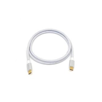 Cable Equip USB Tipo C 3.2 macho/macho transferencia 10G 5A 0.5m blanco